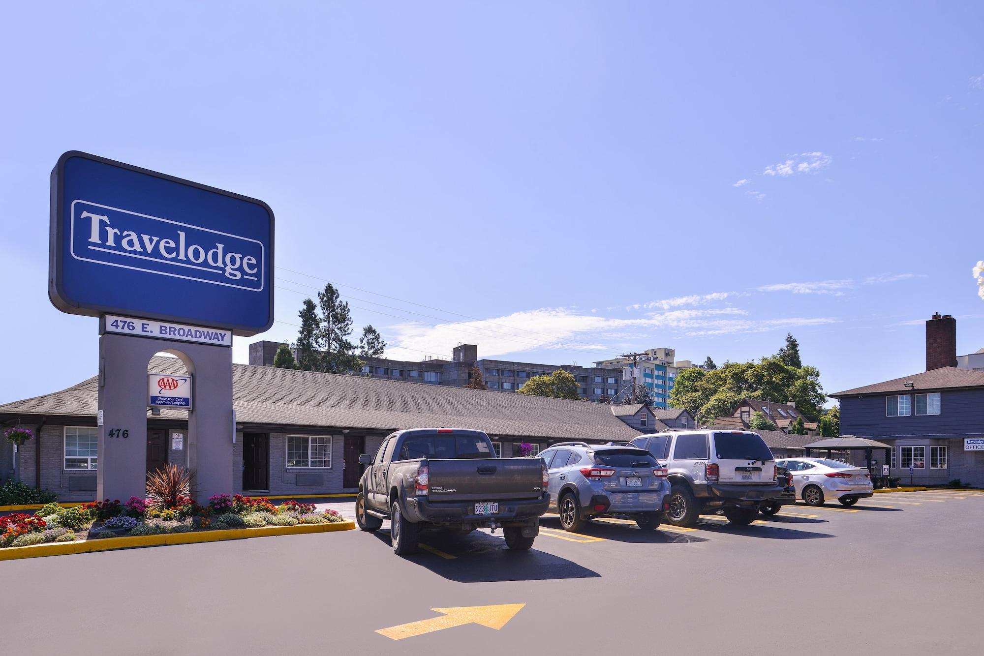 Travelodge By Wyndham Eugene Downtown/University Of Oregon Exterior photo